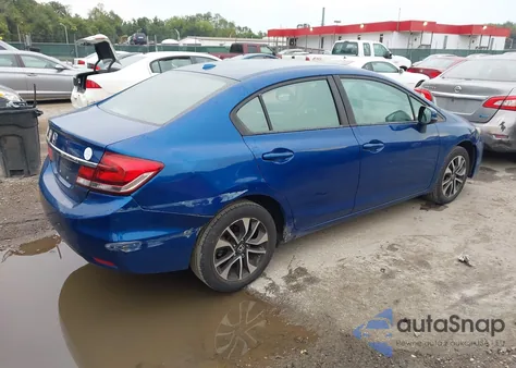2013 Honda Civic Ex-L from USA, damaged, VIN 19XFB2F90DE264841
